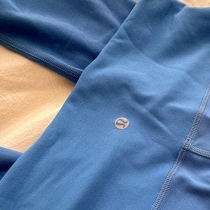 Lululemon Wunder Train High-Rise Tight 28" - Blue Nile - Size 8